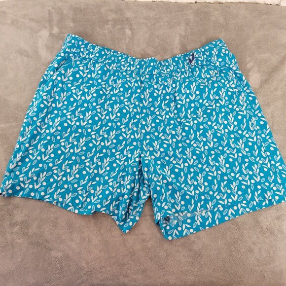 Lane Bryant Womens Shorts 22 24 Plus Pull On Lightweight Pockets FLO176E - Picture 1 of 10